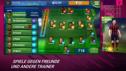 Pro 11 - Fußball Manager screenshot 8