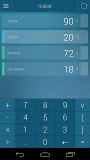 Prozentrechner screenshot 3