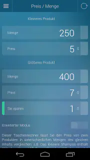Prozentrechner screenshot 5