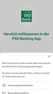 PSD Banking screenshot 2