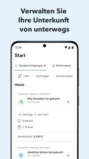 Pulse für Booking.com-Partner screenshot 1