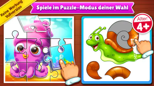Puzzle spiele kinder alter 2-7 screenshot