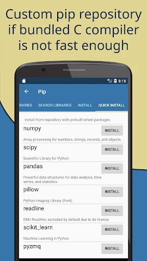 Pydroid 3 - IDE for Python 3 screenshot