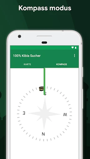 Qibla, Mekka Kompass 100% screenshot