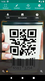 QR- & Barcode-Scanner screenshot 1
