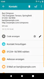 QR- & Barcode-Scanner Pro screenshot 2