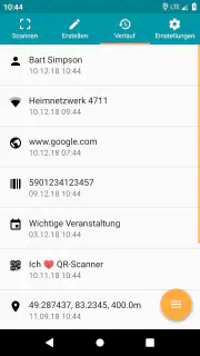 QR- & Barcode-Scanner Pro screenshot 6