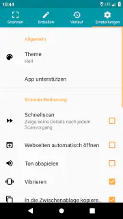 QR- & Barcode-Scanner Pro screenshot 8