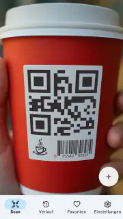 QR-Code-Scanner - werbefrei screenshot 1