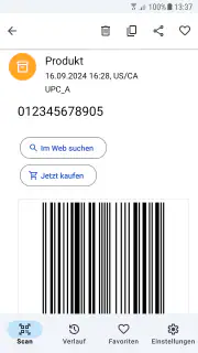 QR-Code-Scanner - werbefrei screenshot 7