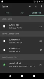 Quran für Android screenshot 3