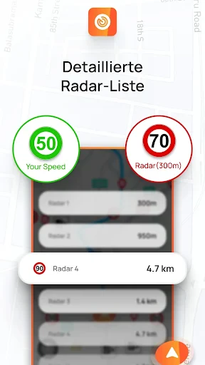 Radar, HUD, Karte, Radarkamera screenshot