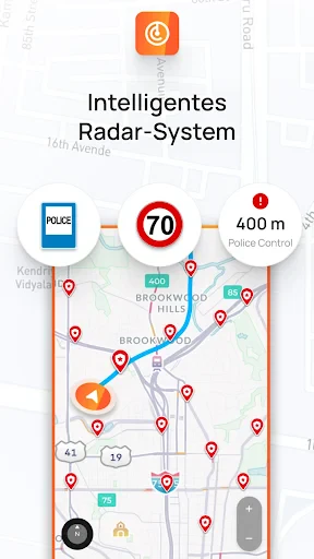 Radar, HUD, Karte, Radarkamera screenshot