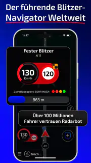 Radarbot: Blitzer Radarwarner screenshot 1