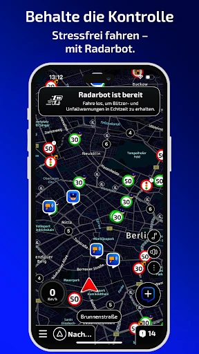 Radarbot: Blitzer Radarwarner screenshot