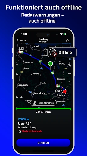 Radarbot: Blitzer Radarwarner screenshot