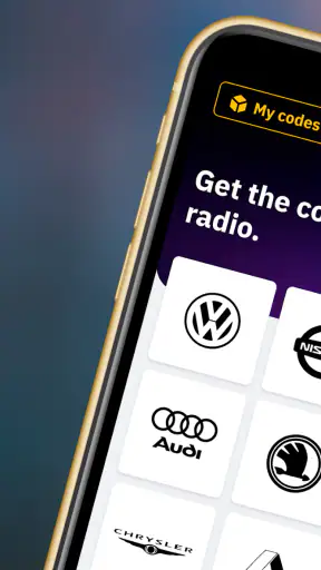 Radio Code Generator für Autos screenshot