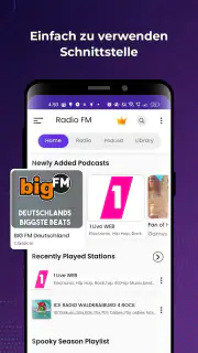 Radio FM: Live-Radio-App screenshot 4