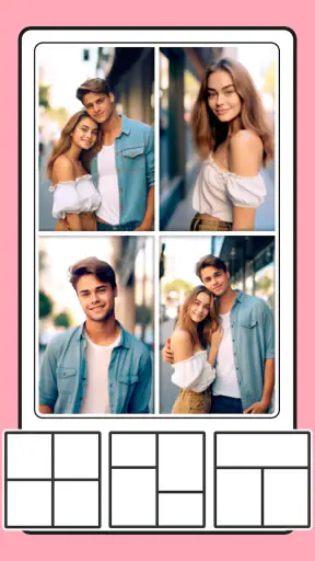 Rahmen für fotos, fotocollagen screenshot