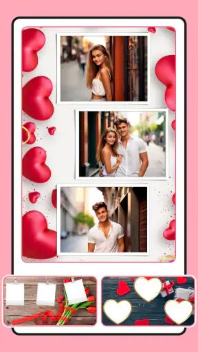 Rahmen für fotos, fotocollagen screenshot