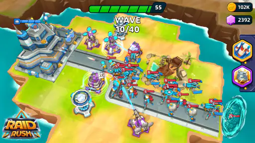 Raid Rush: Turmverteidigung TD screenshot