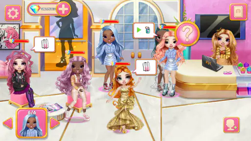 Rainbow High: Beauty Salon screenshot 1