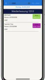 Randstad Portal screenshot 2