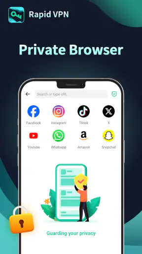 Rapid VPN - Sicher & Schnell screenshot