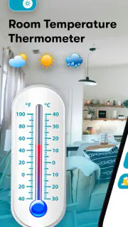 Raumtemperatur-Thermometer screenshot 1