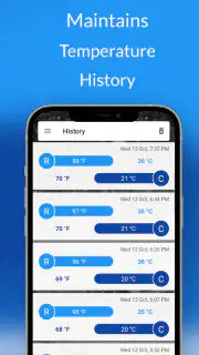 Raumtemperatur Thermometer App screenshot 6