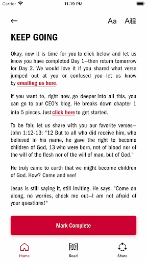 Read Carry Share screenshot
