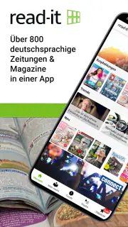 read-it: Zeitungen & Magazine screenshot 1
