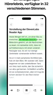ElevenReader screenshot 2