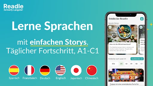 Readle (ex—Langster) Sprachen screenshot