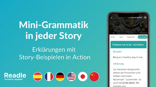 Readle (ex—Langster) Sprachen screenshot