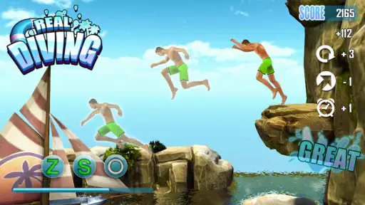 Reales Wasserspringen 3D screenshot 6