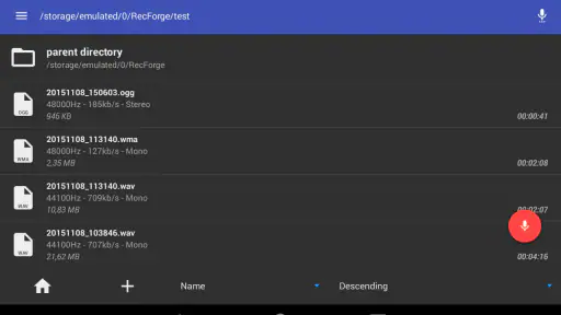 RecForge II Pro: Diktiergerät screenshot 6