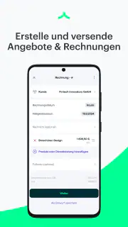 Rechnung schreiben mit Zervant screenshot 2