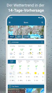 RegenRadar mit Unwetterwarnung screenshot 5