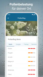 RegenRadar mit Unwetterwarnung screenshot 6