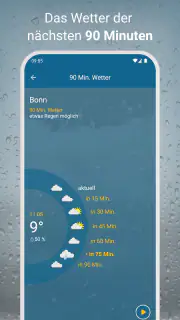 RegenRadar mit Unwetterwarnung screenshot 7