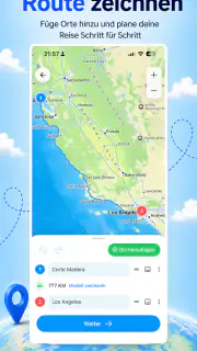 Reisekarten-App - MapAnim screenshot 4