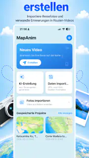 Reisekarten-App - MapAnim screenshot 5