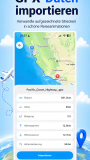 Reisekarten-App - MapAnim screenshot 6