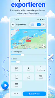 Reisekarten-App - MapAnim screenshot 7