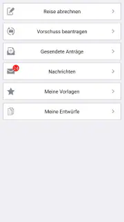 Reisekosten für DB Mitarbeiter screenshot 2