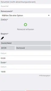 Reisekosten für DB Mitarbeiter screenshot 4