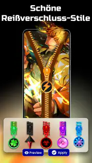 Reißverschluss Sperrbildschirm screenshot 3