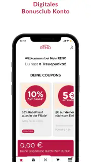 RENO-App: punkten & sparen! screenshot 1