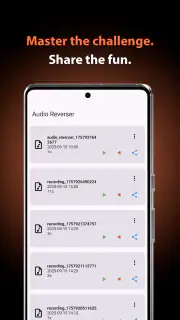 Reverse Audio: Reverse Singing screenshot 4